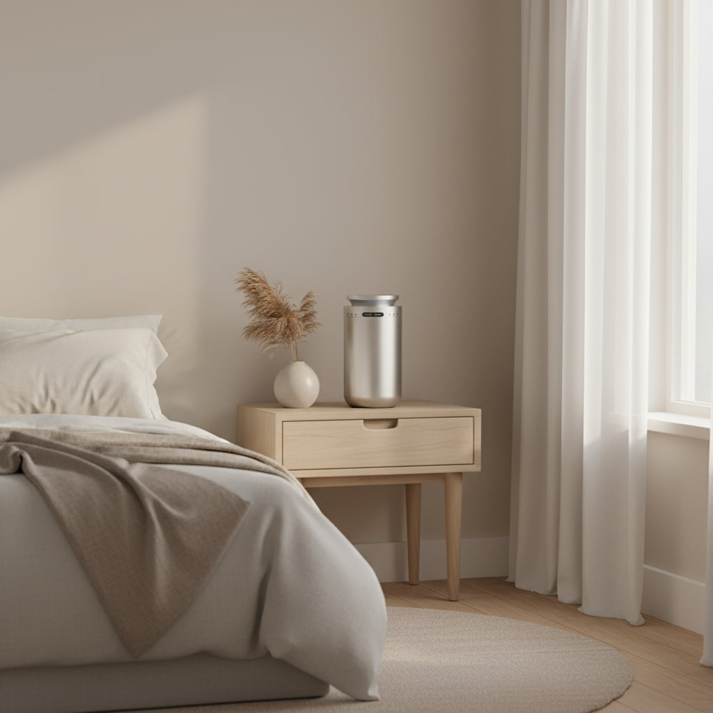 Kvapų difuzorius miegamajam - Metalinis (pilkas)