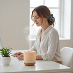 Kvapų difuzorius miegamajam - Medis/drobė